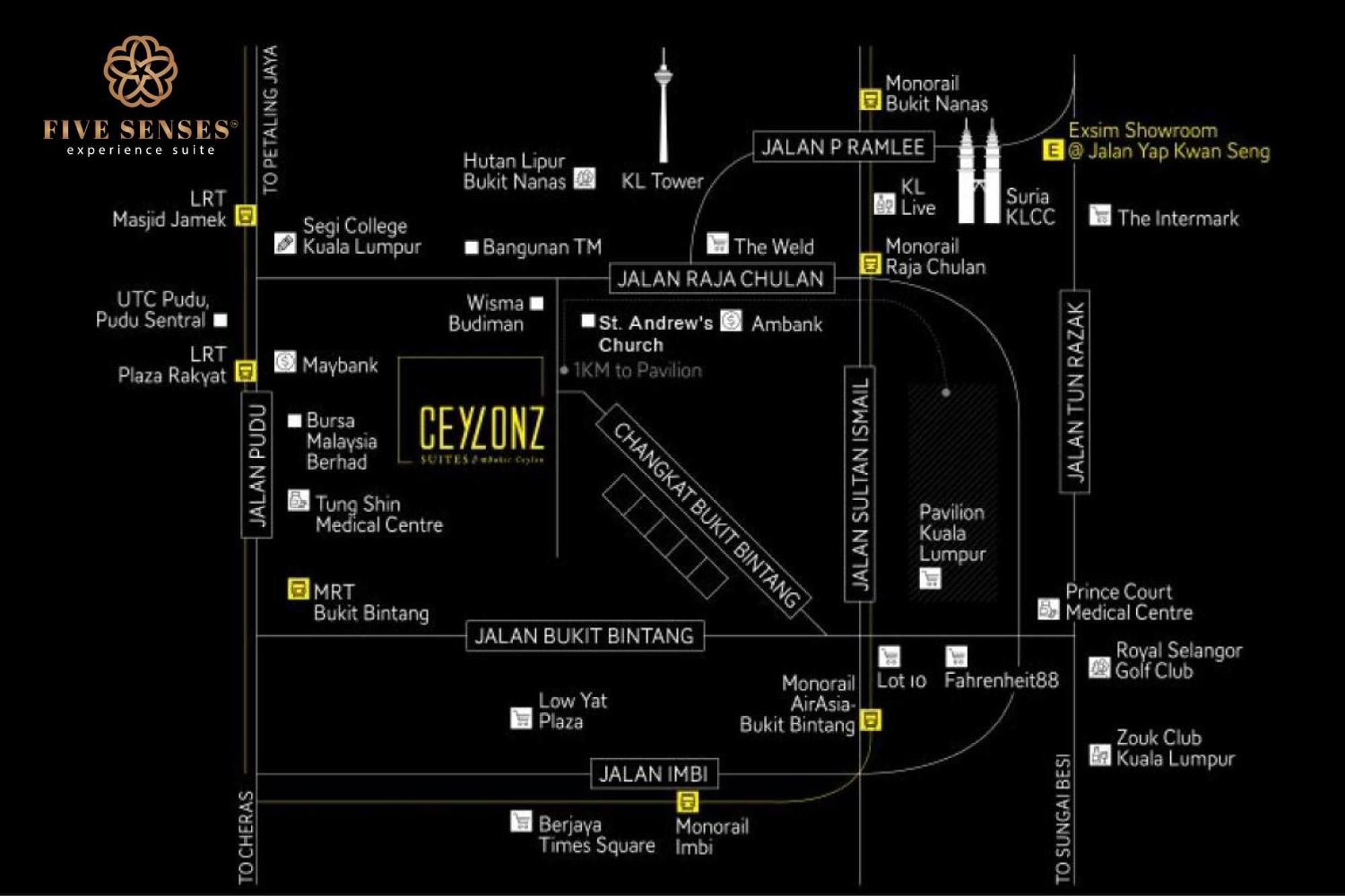 Ceylonz Suites Kuala Lumpur, Roam المظهر الخارجي الصورة